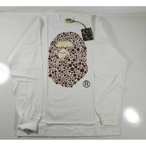 Authentic BAPE Camo Big Ape Head Tee DS OG‎ RARE 2660 NEW RARE Long Sleeve Sz L